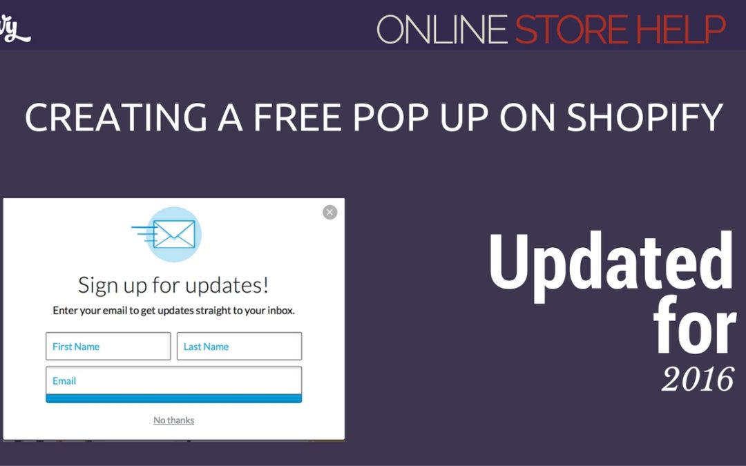 Adding a Pop-Up to Shopify for Free