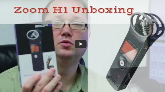 Unboxing and Test of the Zoom H1 Recorder