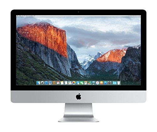 Apple iMac MK472LL/A 27-Inch Retina 5K Desktop (3.2 GHz Intel Core i5, 8GB DDR3, 1TB, Mac OS X) (Certified Refurbished)